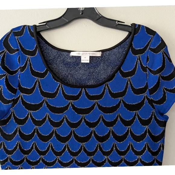 Diane Von Furstenberg Alina Acorn Moon Admiral Dress - Picture 4 of 9